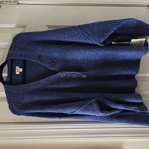 A.N.A BRAND WOMEN'S PLUS SIZE PETITE BLUE PULLOVER SWEATER SIZE PXXL - Picture 2 of 16